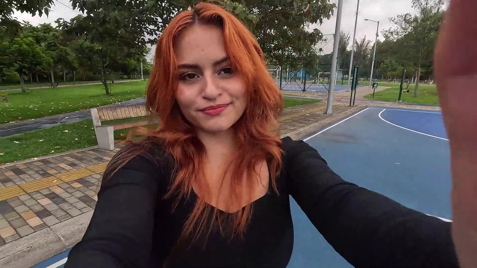 Public Casting Colombian Student Fucked